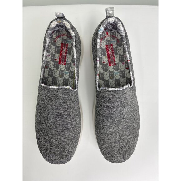 Skechers Go Walk Aurora Slip On Comfort Sneaker Gray Size 10 NWOB - Picture 3 of 8